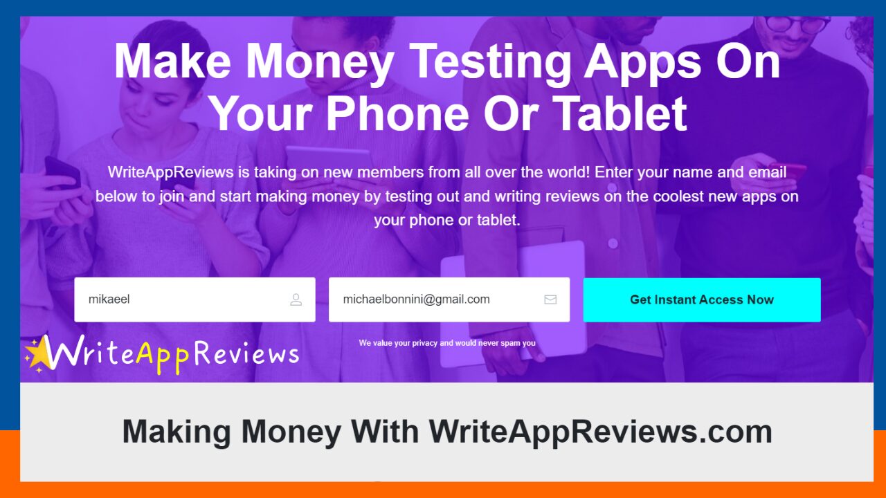 WriteAppReviews Review