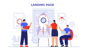 Basic Landing Page Layout for Affiliate Products