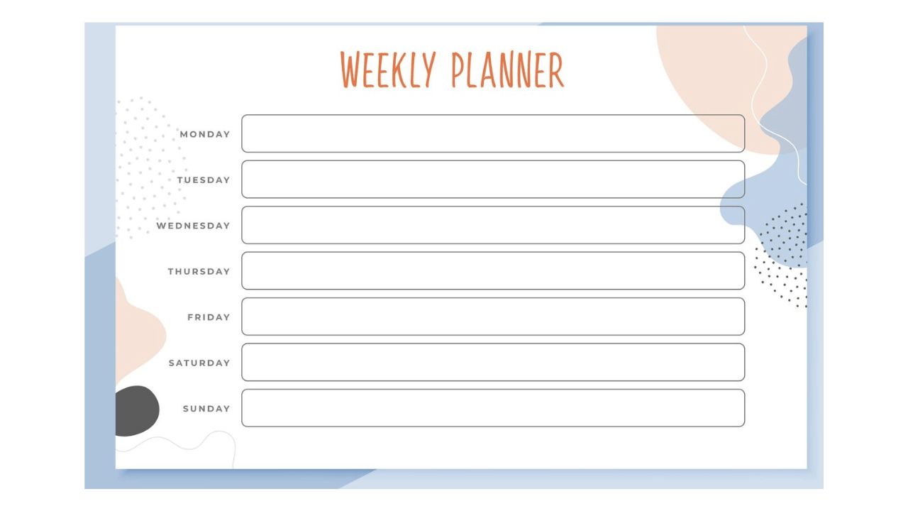 Weekly Content Plan Template for Affiliate Marketers